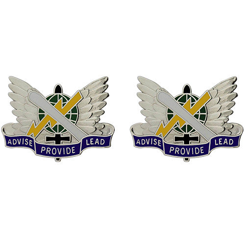 422nd Civil Affairs Battalion Unit Crest (Advise Provide Lead) Army Unit Crests