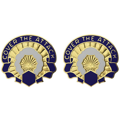 457th Chemical Battalion Unit Crest (Cover the Attack) Army Unit Crests