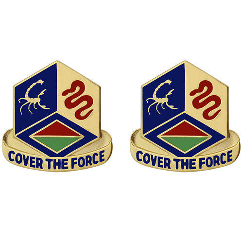 460th Chemical Brigade Unit Crest (Cover the Force) Army Unit Crests
