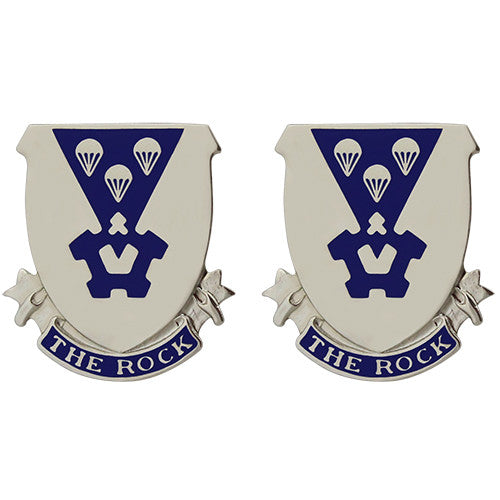 503rd Infantry Regiment Unit Crest (The Rock) Army Unit Crests