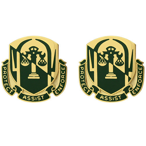 503rd Military Police Battalion Unit Crest (Protect Assist Enforce) Army Unit Crests