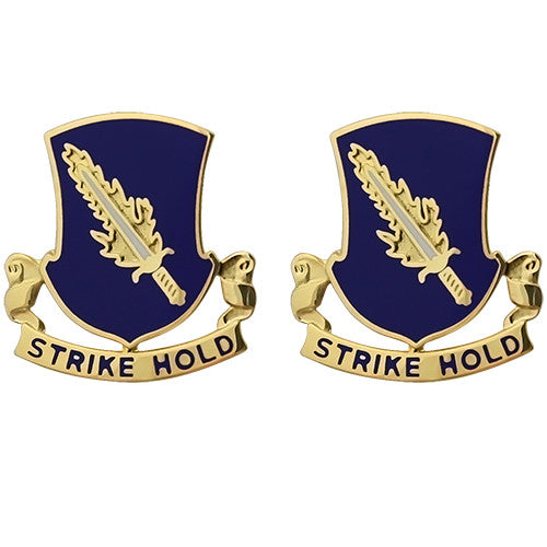 504th Infantry Regiment Unit Crest (Strike Hold) Army Unit Crests