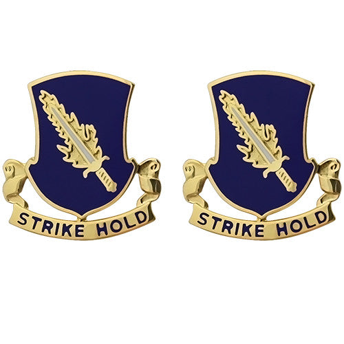 504th Infantry Regiment Unit Crest (Strike Hold)