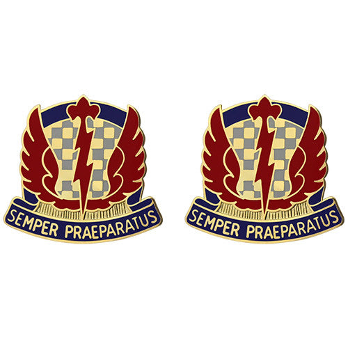504th Battlefield Surveillance Brigade Unit Crest (Semper Praeparatus) Army Unit Crests