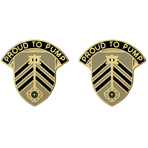 505th Quartermaster Battalion Unit Crest (Proud to Pump) Army Unit Crests