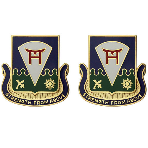 511th Infantry Regiment Unit Crest (Strength From Above) Army Unit Crests