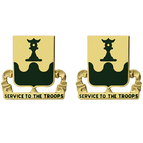 519th Military Police Battalion Unit Crest (Service to the Troops) Army Unit Crests