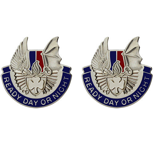 638th Support Battalion Unit Crest (Ready Day or Night) Army Unit Crests