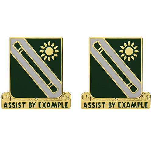701st Military Police Battalion Unit Crest (Assist By Example) Army Unit Crests