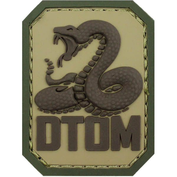 Don't Tread On Me PVC MultiCam (OCP) Patch Morale Patches