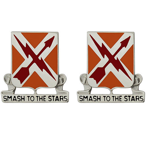 711th Support Battalion Unit Crest (Smash to the Stars) Army Unit Crests