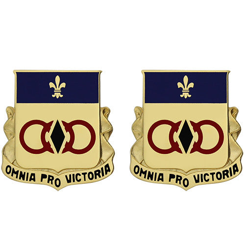 727th Maintenance Battalion Unit Crest (Omnia Pro Victoria) Army Unit Crests