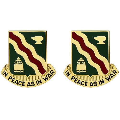728th Military Police Battalion Unit Crest (In Peace as in War) Army Unit Crests