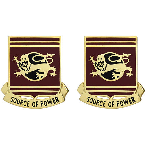757th Transportation Battalion Unit Crest (Source of Power) Army Unit Crests