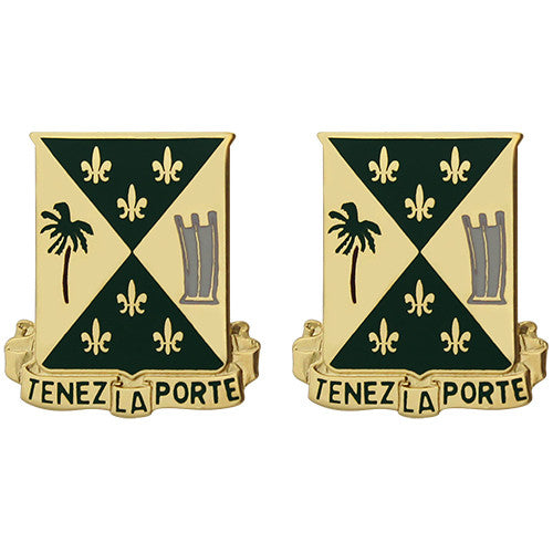 759th Military Police Battalion Unit Crest (Tenez La Porte) Army Unit Crests