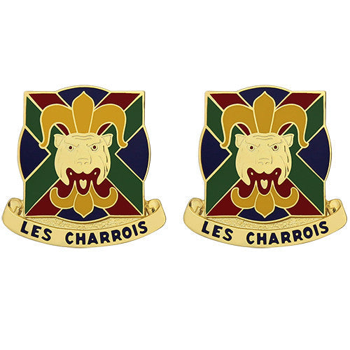 773rd Military Police Battalion Unit Crest (Les Charrois) Army Unit Crests