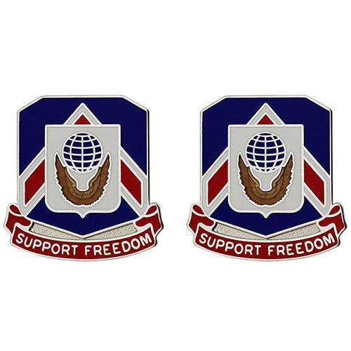 777th Support Battalion Unit Crest (Support Freedom) Army Unit Crests