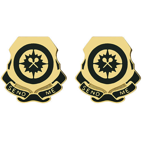 795th Military Police Battalion Unit Crest (Send Me) Army Unit Crests