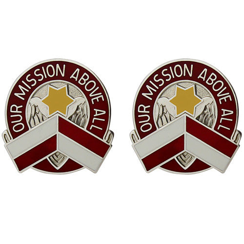 926th Engineer Brigade Unit Crest (Our Mission Above All) Army Unit Crests