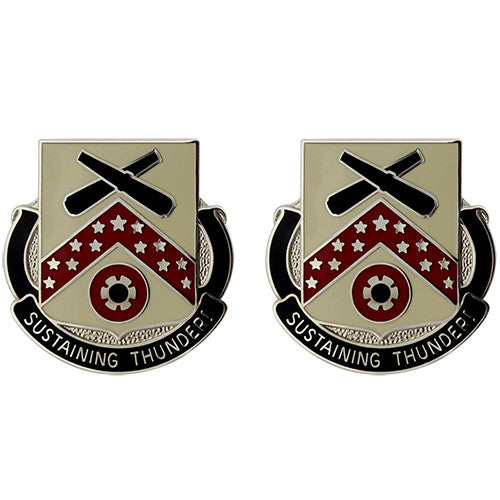 3643rd Support Battalion Unit Crest (Sustaining Thunder!) Army Unit Crests