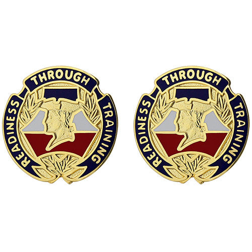 Reserve Readiness Training Center Unit Crest (Readiness Through Training) Army Unit Crests