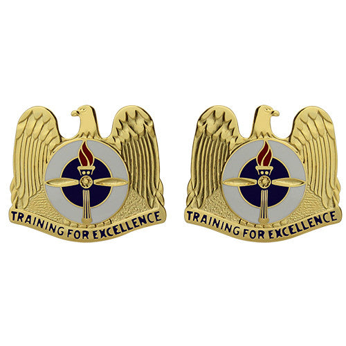 Aviation Training Sites Unit Crest (Training for Excellence) Army Unit Crests