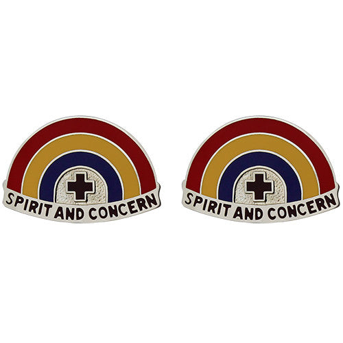 U.S. Army DENTAC Hawaii Unit Crest (Spirit and Concern) Army Unit Crests