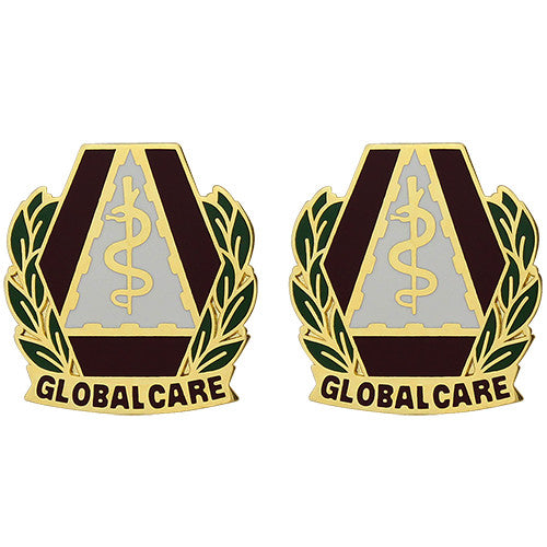U.S. Army Dental Command Unit Crest (Global Care) Army Unit Crests