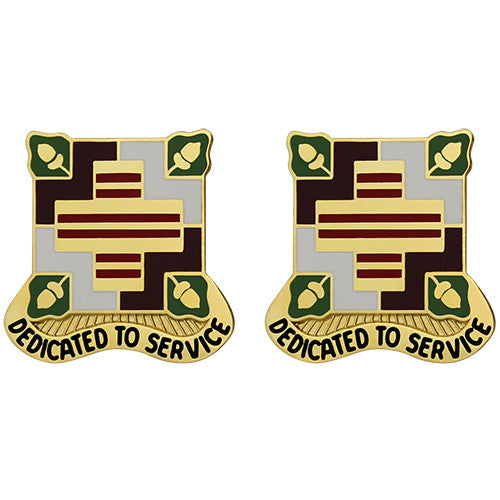 Fort Belvoir Community Hospital (US Army Element) Unit Crest (Dedicated to Service) Army Unit Crests