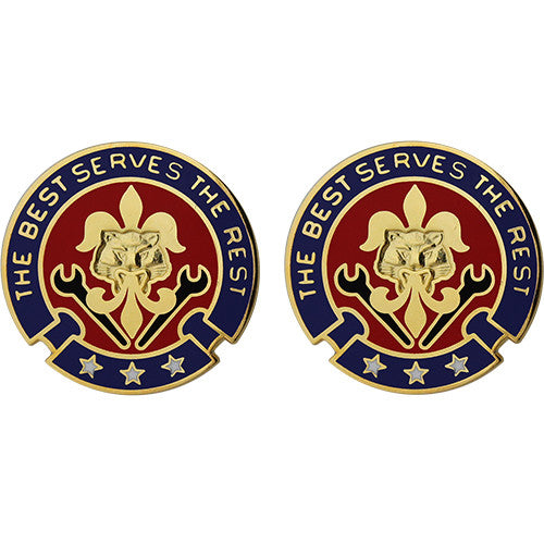 176th Support Battalion Unit Crest (The Best Serves the Rest) Army Unit Crests