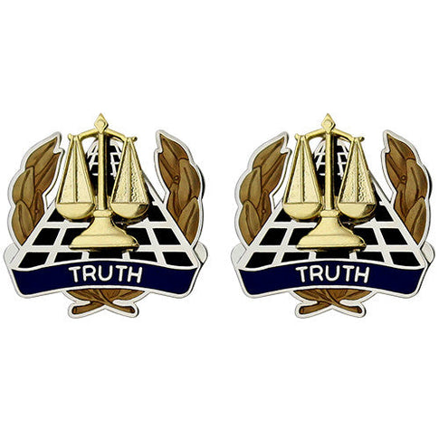Test And Evaluation Command Unit Crest (Truth) - Sold in Pairs