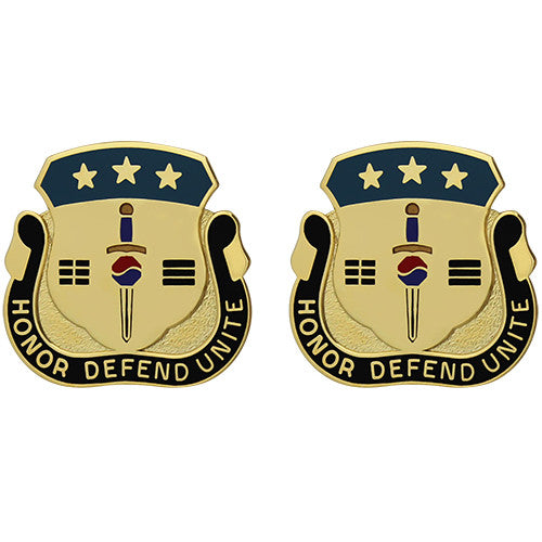 Special Troops Battalion, 8th Army Unit Crest (Honor Defend Unite) Army Unit Crests