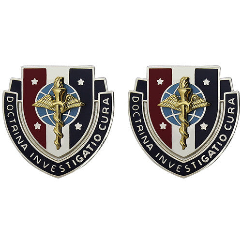 Uniformed Service University of the Health Sciences Unit Crest (Doctrina Investigatio Cura) Army Unit Crests