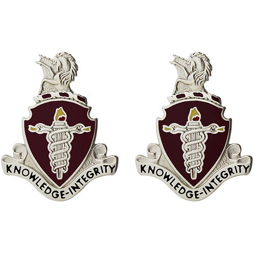 Veterinary Command Unit Crest (Knowledge Integrity) Army Unit Crests