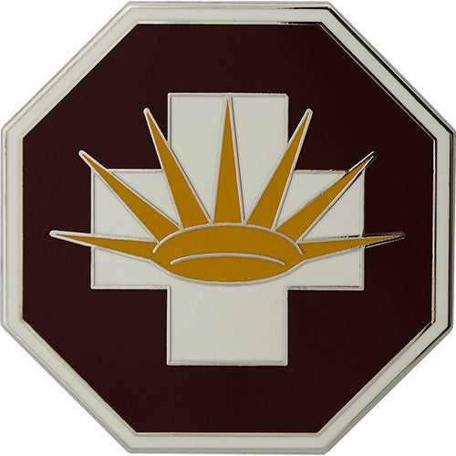 8th Medical Brigade Combat Service Identification Badge Army CSIBs