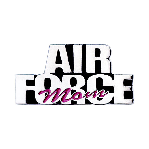 Air Force Mom 1" Lapel Pin Pins