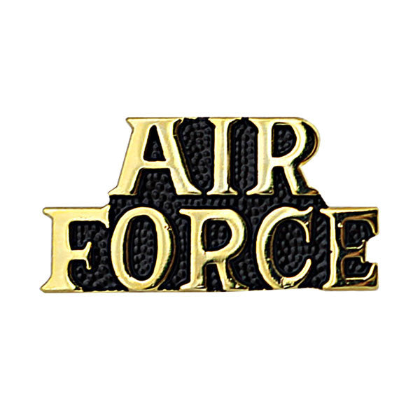 Air Force Gold 1" Lapel Pin Pins
