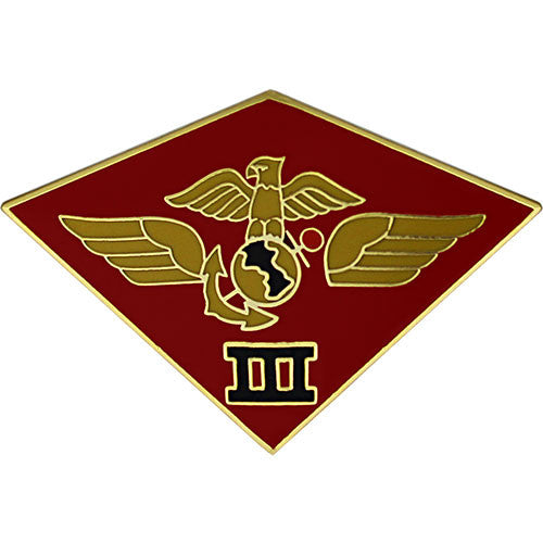 Marine Corps 3rd Marine Aircraft Wing 1 3/8" Lapel Pin Pins