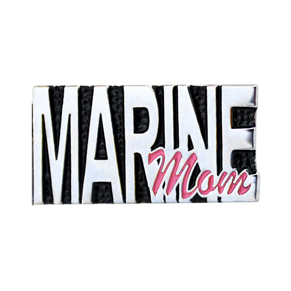 Marine Corps Mom 1" Lapel Pin Pins