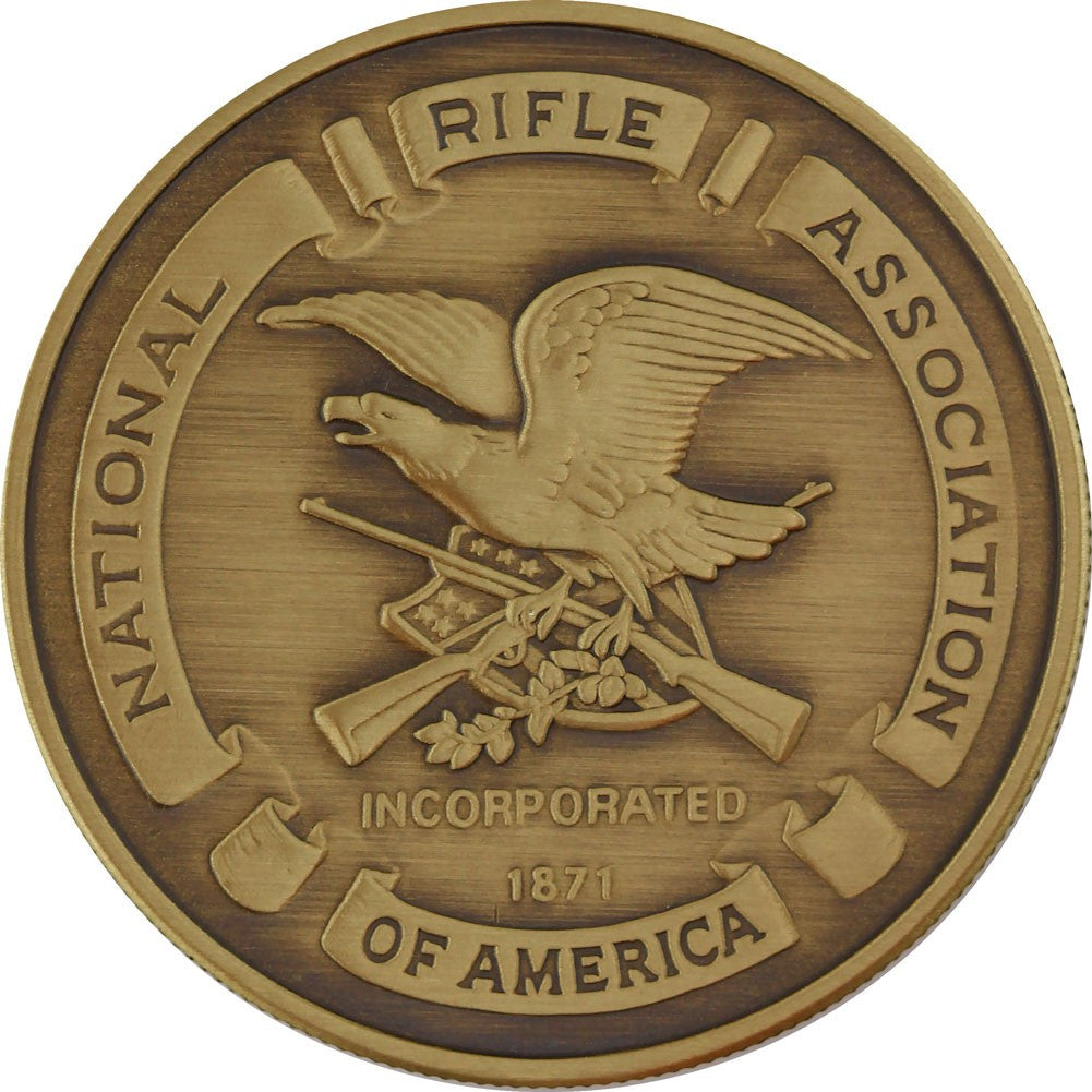 Saint Florian and NRA Seal Challenge Coin Challenge Coins