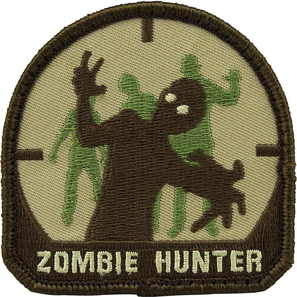 Zombie Hunter Multicam Patch Morale Patches
