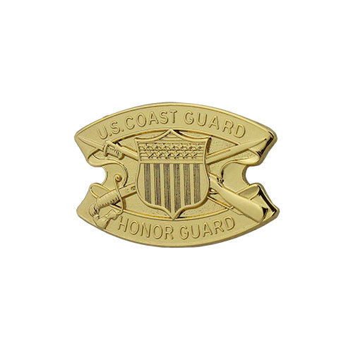Coast Guard Miniature Honor Guard Badge Badges