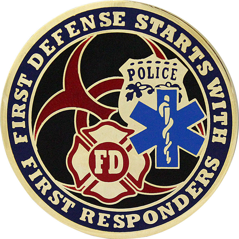 Quarantine First Responders Coin Challenge Coins