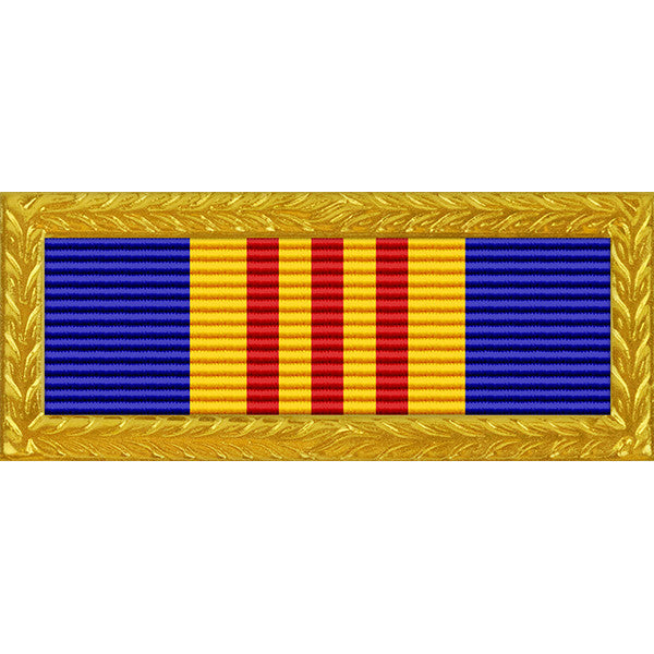 New Jersey National Guard Unit Strength Ribbon with Large Frame Ribbons