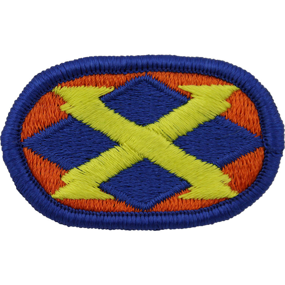 U.S. Army 35th Signal Brigade Oval Patch Patches and Service Stripes