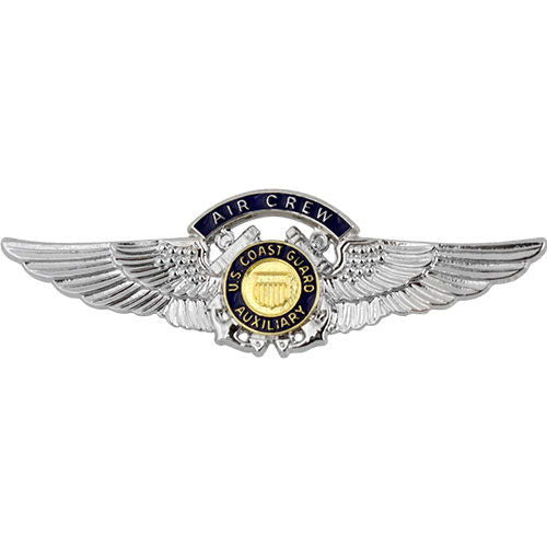 Coast Guard Auxiliary Aircrew Insignia Badges