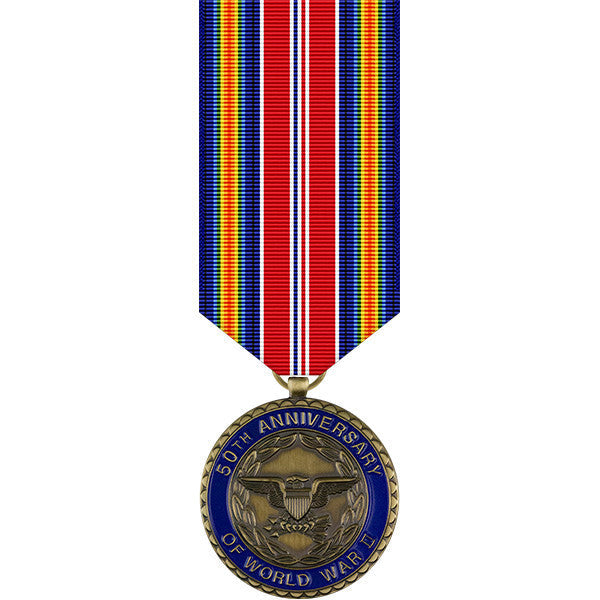 World War II 50th Anniversary Commemorative Miniature Medal Commemorative Medals