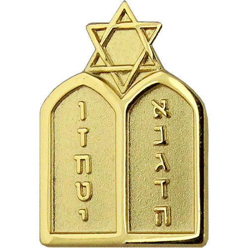 Navy Jewish Chaplain Collar Device Coat, Collar & Cap Insignia