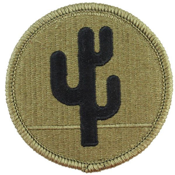 103rd Sustainment Command (Expeditionary) MultiCam (OCP) Patch Patches and Service Stripes