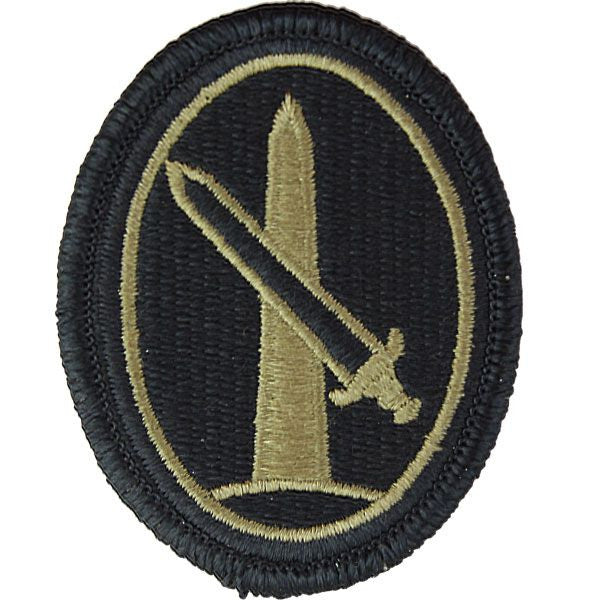 Military District of Washington MultiCam (OCP) Patch Patches and Service Stripes